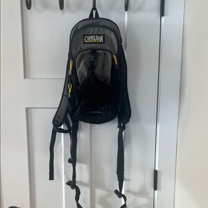 CamelBak Blowfish Backpack Black Gray Hiking Cycling Hydration Pack No Bladder